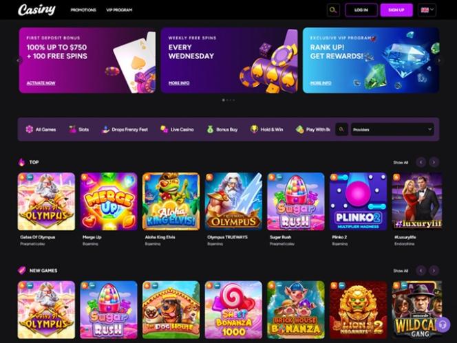 Explore the World of Gaming with Casiny App Explore the World of Gaming with Casiny App